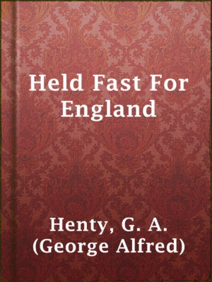 cover image of Held Fast For England